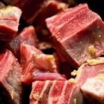 Goatお meat with bone (1kg pkt)